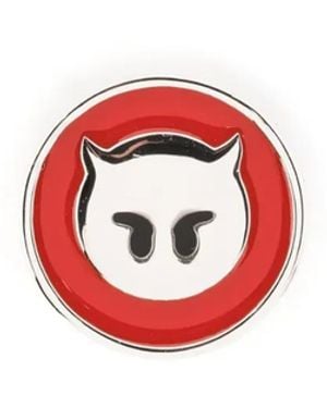 Maria Black Naughty Pop Coin チャーム - レッド