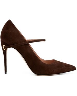 Jennifer Chamandi Spitze Lorenzo Pumps - Braun