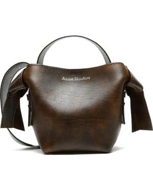 Acne Studios Mini Musubi Shoulder Bag - Brown