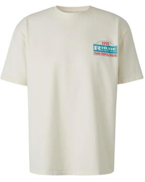 Rhude Tripoli Rally Team T-Shirt - White