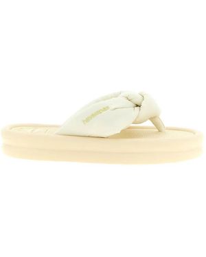 Havaianas Over Puffed Up Flip Flop - Natural