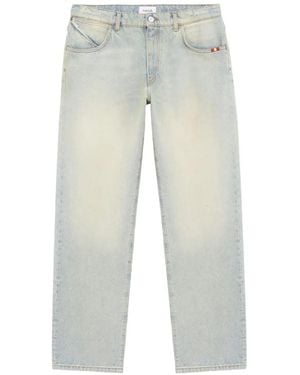 AMISH James Light-Wash Jeans - White
