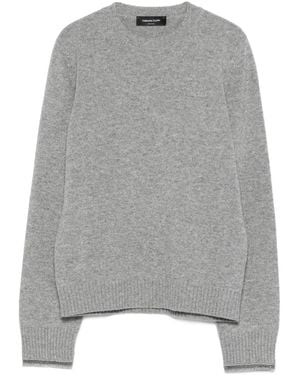 Fabiana Filippi リブニット セーター - グレー