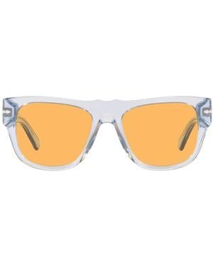Persol Eckige Sonnenbrille - Blau