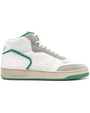 Saint Laurent Sl/80 スニーカー(レザー&スエード) - マルチカラー