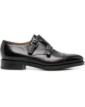John Lobb William Double-Strap Monk-Strap Shoes - Black