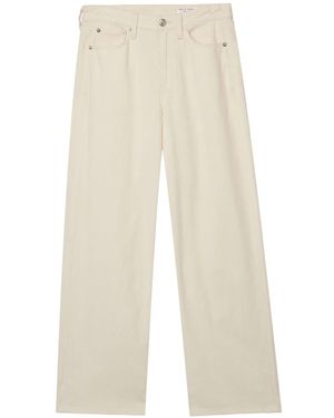 Rag & Bone Pantalones con cierre de botón - Blanco
