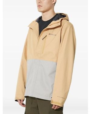 Columbia Two-Tone Hooded Jacket - White