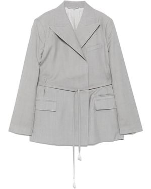 Racil Françoise Wool Blazer - Grey