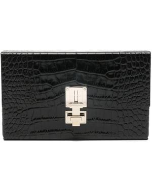 Tom Ford Tone-Hardware Clutch Bag - Black