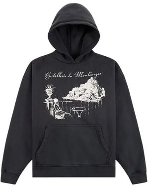 Rhude Montenegro Morada Hoodie - Black