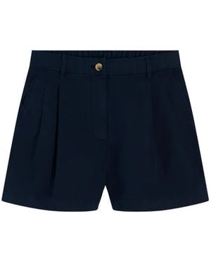 Tommy Hilfiger Flared Shorts - Blue