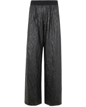 Maria Calderara Textured Trousers - Grey