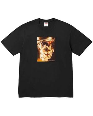 Supreme X Spitfire Flag Short-Sleeve T-Shirt - Black