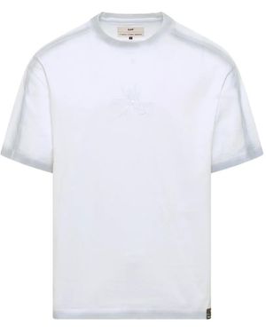 Feng Chen Wang Logo-Embroidered T-Shirt - White