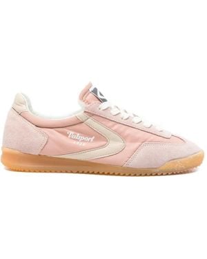 Valsport Suede-Panelled Trainers - Pink