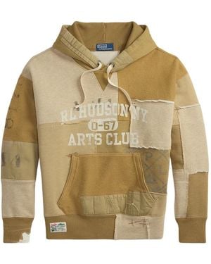 Polo Ralph Lauren Patchwork-Design Hoodie - Multicolour