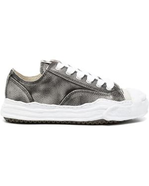 Maison Mihara Yasuhiro Hank Leather Trainers - White