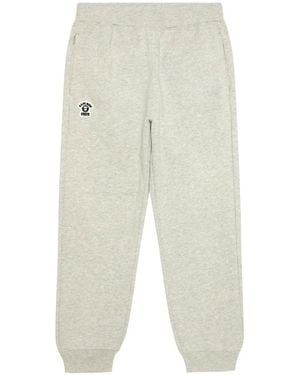 Aape By A Bathing Ape Camouflage-Pocket Track Trousers - White