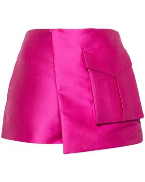 Isabel Sanchis Shorts Aus Satin - Pink