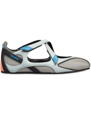 The Attico Floor 01 Ballet Flats - Grey