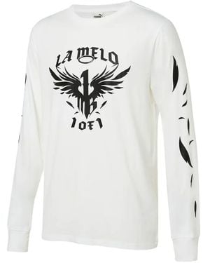 PUMA One Of One Long-Sleeve T-Shirt - White