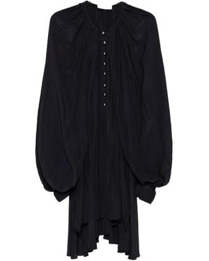Lanvin Minikleid Mit Falten - Blau