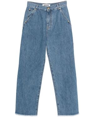 DARKPARK Vaqueros Sienna Con Dobladillo Deshilachado - Azul