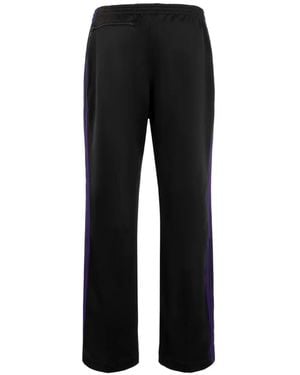 Needles Side-Stripe Track Pants - Black