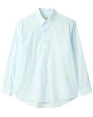 MAN ON THE BOON. Camisa con botones - Azul