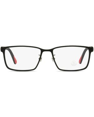 Moncler Ml5163H Rectangle-Frame Glasses - Brown