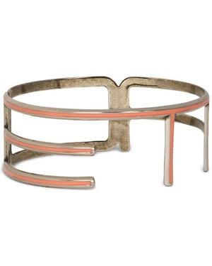 Etro Bracelet À Plaque Logo - Multicolor