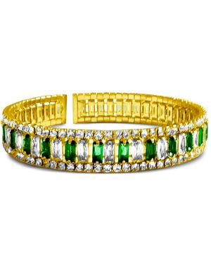 Hzmer Jewelry Lumière Royale Crystal-Embellished Bracelet - Yellow