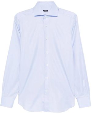 Barba Napoli Buttoned Shirt - White
