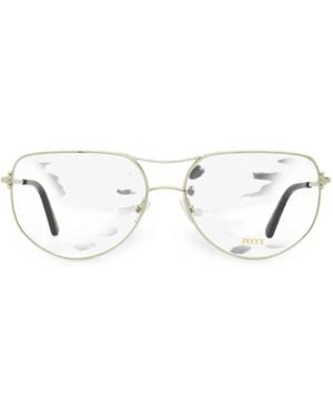 PUCCI Pilot-Frame Glasses - White