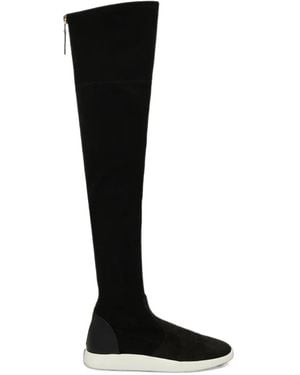 Giuseppe Zanotti Zipped Sneaker Boots - Black