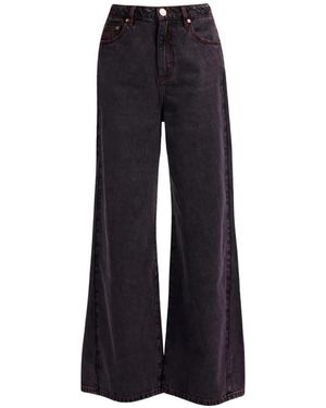One Teaspoon Love Machines Wide-Leg Jeans - Blue