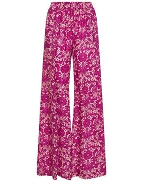 Gianluca Capannolo Antonia Floral Trousers - Pink