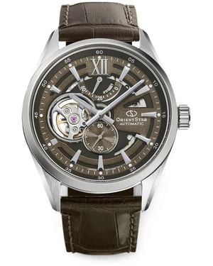 Orient Round-Face 41Mm Watch - Grey