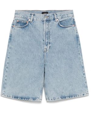 Wardrobe NYC Low-rise Denim Shorts - ブルー
