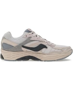 Saucony Mesh-Panelled Trainers - Grey