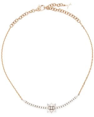 YEPREM Gargantilla En Oro Amarillo Y Blanco De 18Kt Con Diamantes