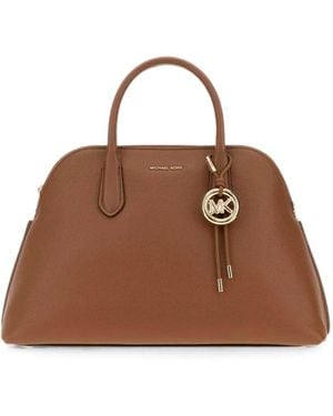 MICHAEL Michael Kors Leather Tote Bag - Brown