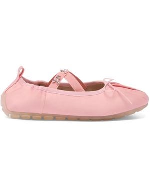 Simone Rocha Grip Ballerina Shoes - Pink