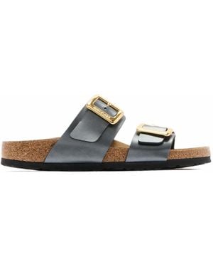 Birkenstock Sydney Buckle-Fastening Sandals - White