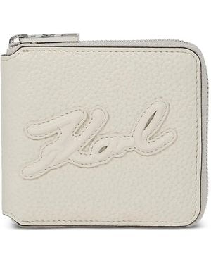 Karl Lagerfeld K/skuare 財布 - ナチュラル