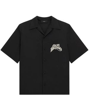 Amiri Chemise Hollywood Camp - Black