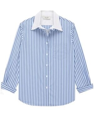 WE-AR4 Striped Shirt - Blue
