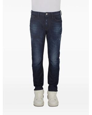 Emporio Armani Straight-Leg Jeans - Blue