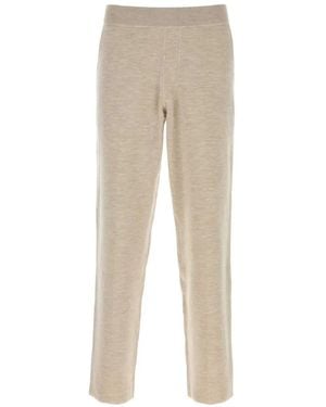 Brioni Elasticated-Waistband Trousers - Natur
